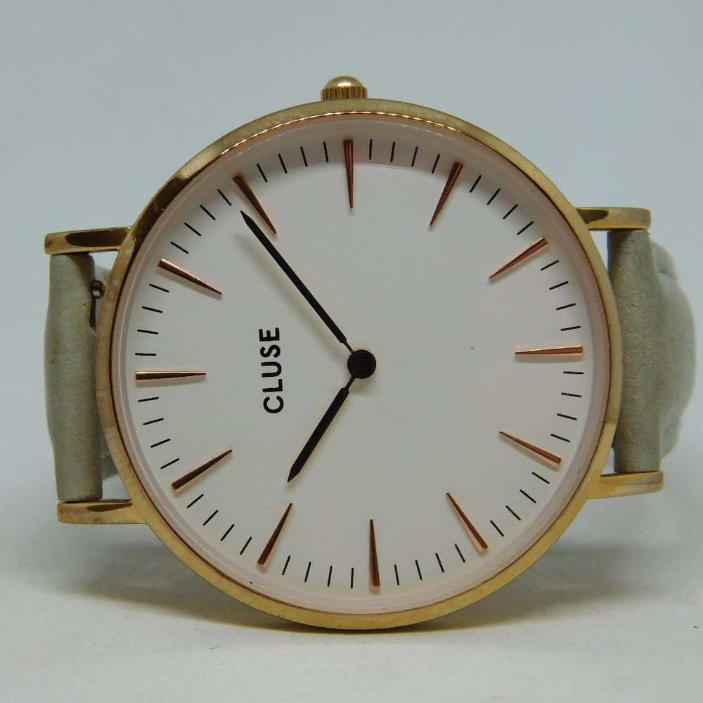 CLUSE Genuine Leather Quartz Analog Women's Watch
